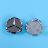 4Pcs 75mm Wheel Center Caps for Mercedes-Benz